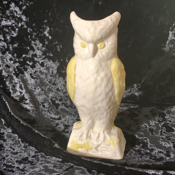 Belleek Ireland Art Vintage Belleek Horned Owl Vase Poshmark